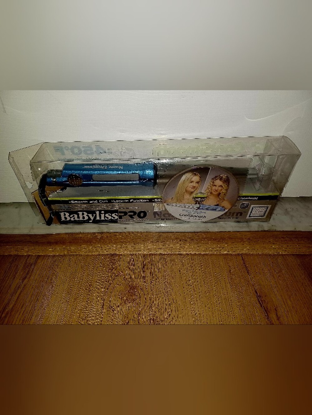 NIB Hot Tools Blue Ice Titanium Spiral Curling Iron – Pulse Technology Styler